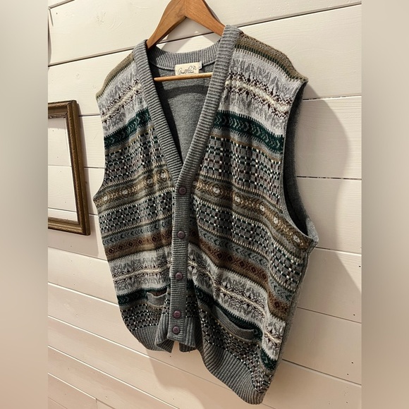 ARNOLD PALMER vintage Grandpa vest size XL - Picture 8 of 10